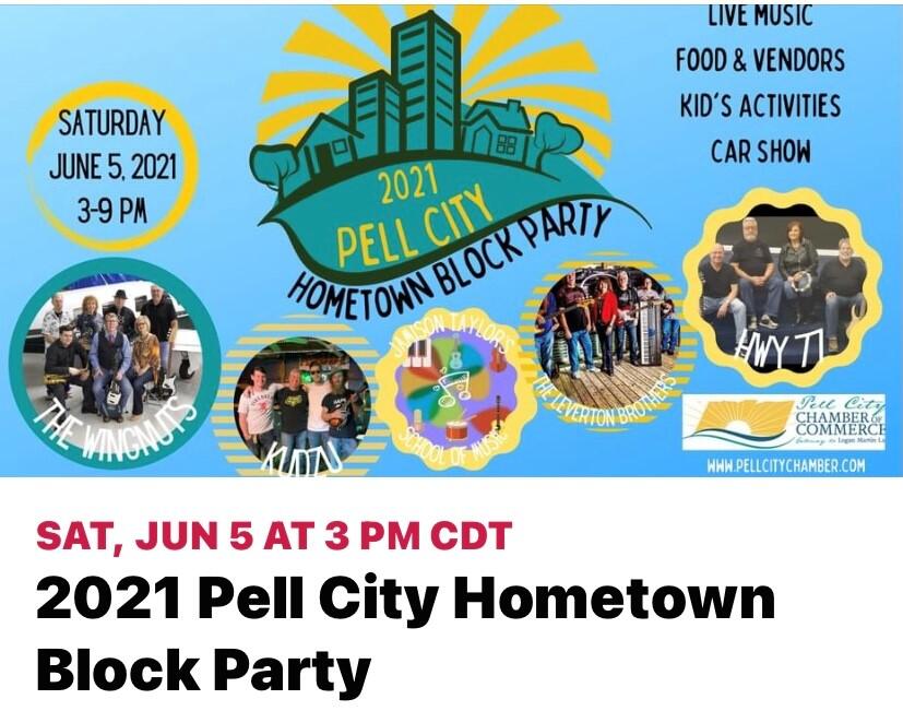 Pell City Block Party 6-5-21