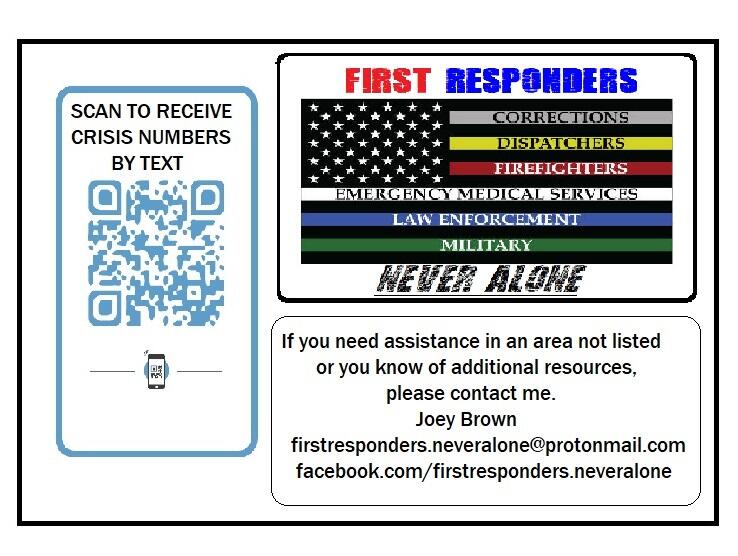 First Responder Crisis Resources 