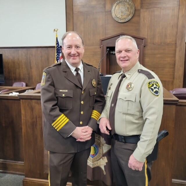 Sheriff Murray and Captain Coupland 