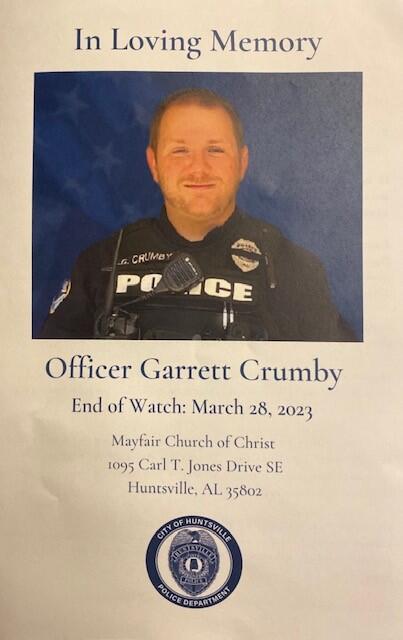 Garrett Crumby - Huntsville PD