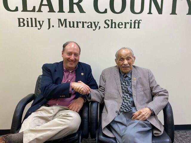 Sheriff Murray and Dr. Canas