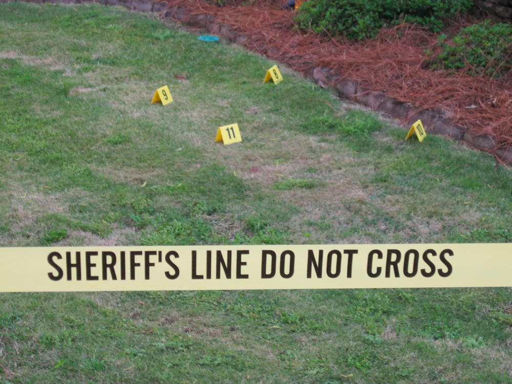 Crime Scene Tape & Evidence Flags
